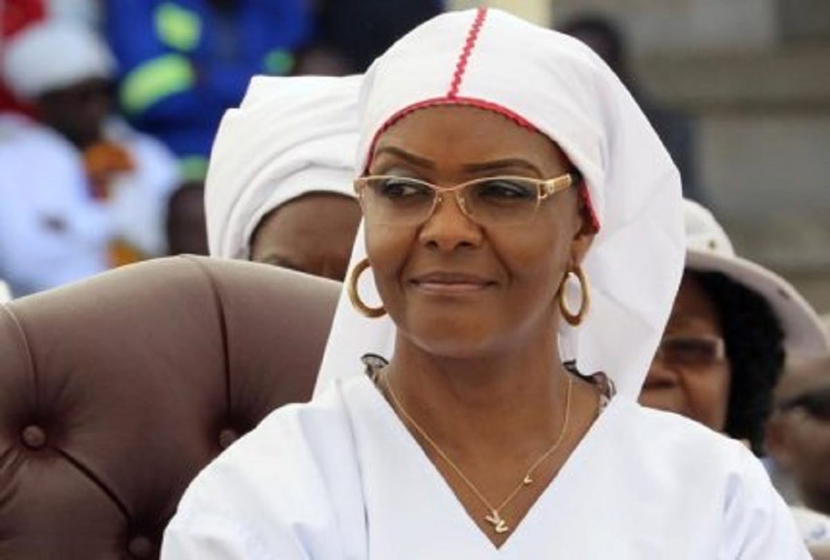 South Africa released Zimbabwe ex First Lady Grace Mugabe arrest warrant