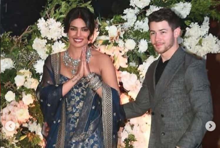 priyanka chopra and nick jonas mumbai reception inside video viral