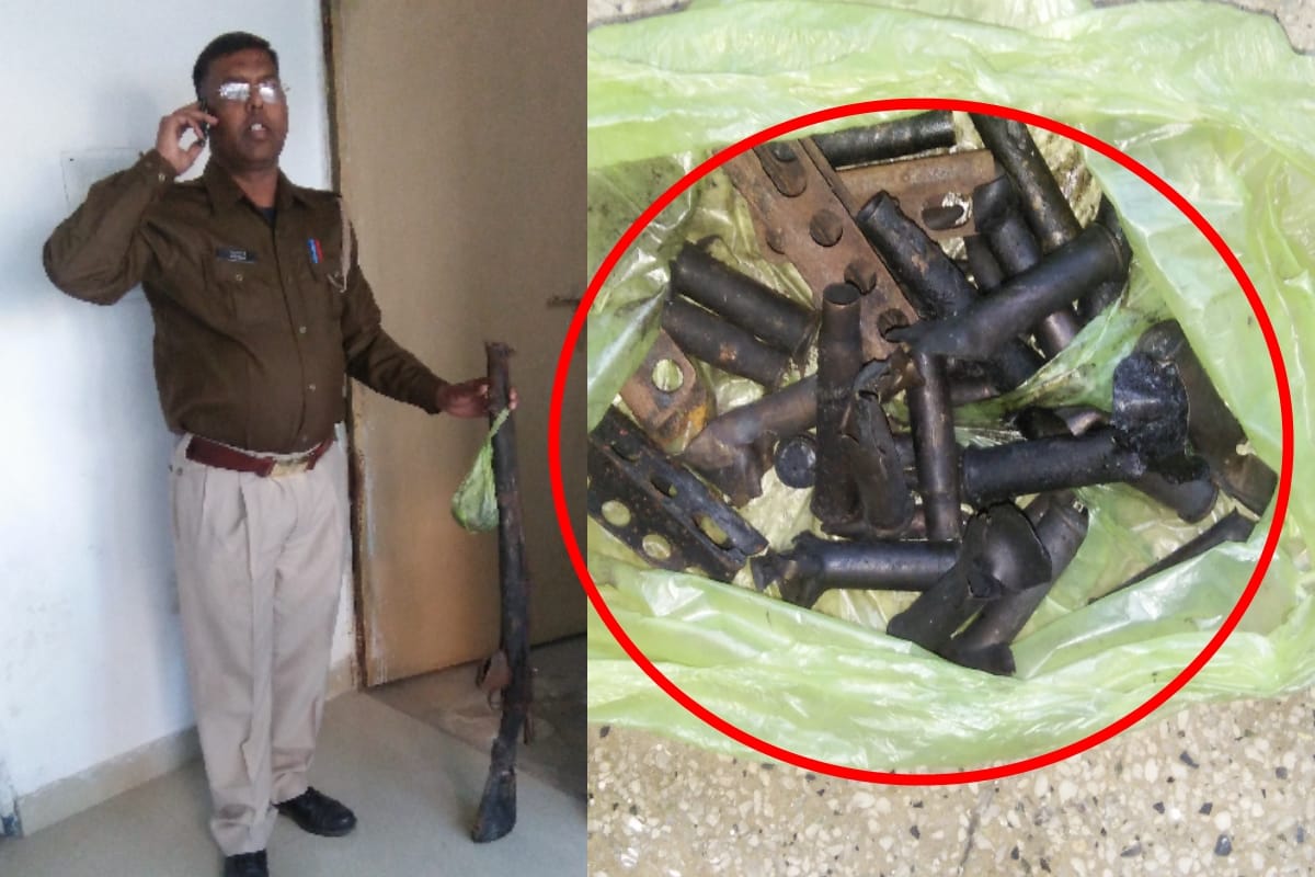 Ashish murder: shobhapur boys pictures with official rifle viral on social media here is the truth