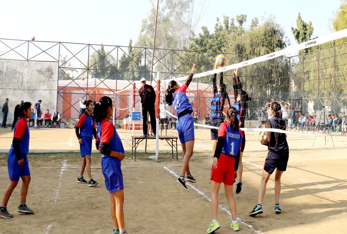 Una defeats Sai Bilaspur in state Level Volleyball Tournament