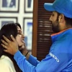 Rohit sharma have to apologize his wife Ritika Sajdeh on her birthday, see there cute chemistry