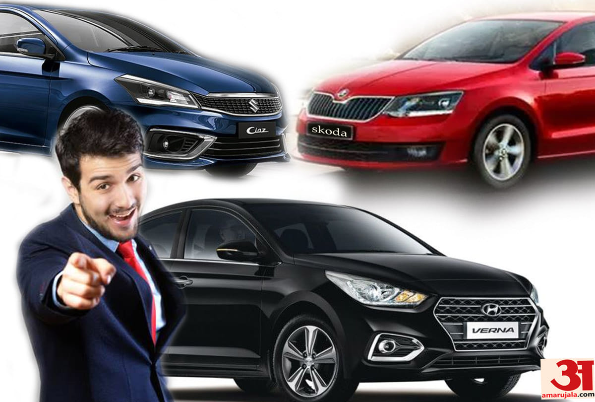 honda city, hyundai verna, maruti ciaz, skoda rapid toyota rapid are the top 5 sedan cars in india