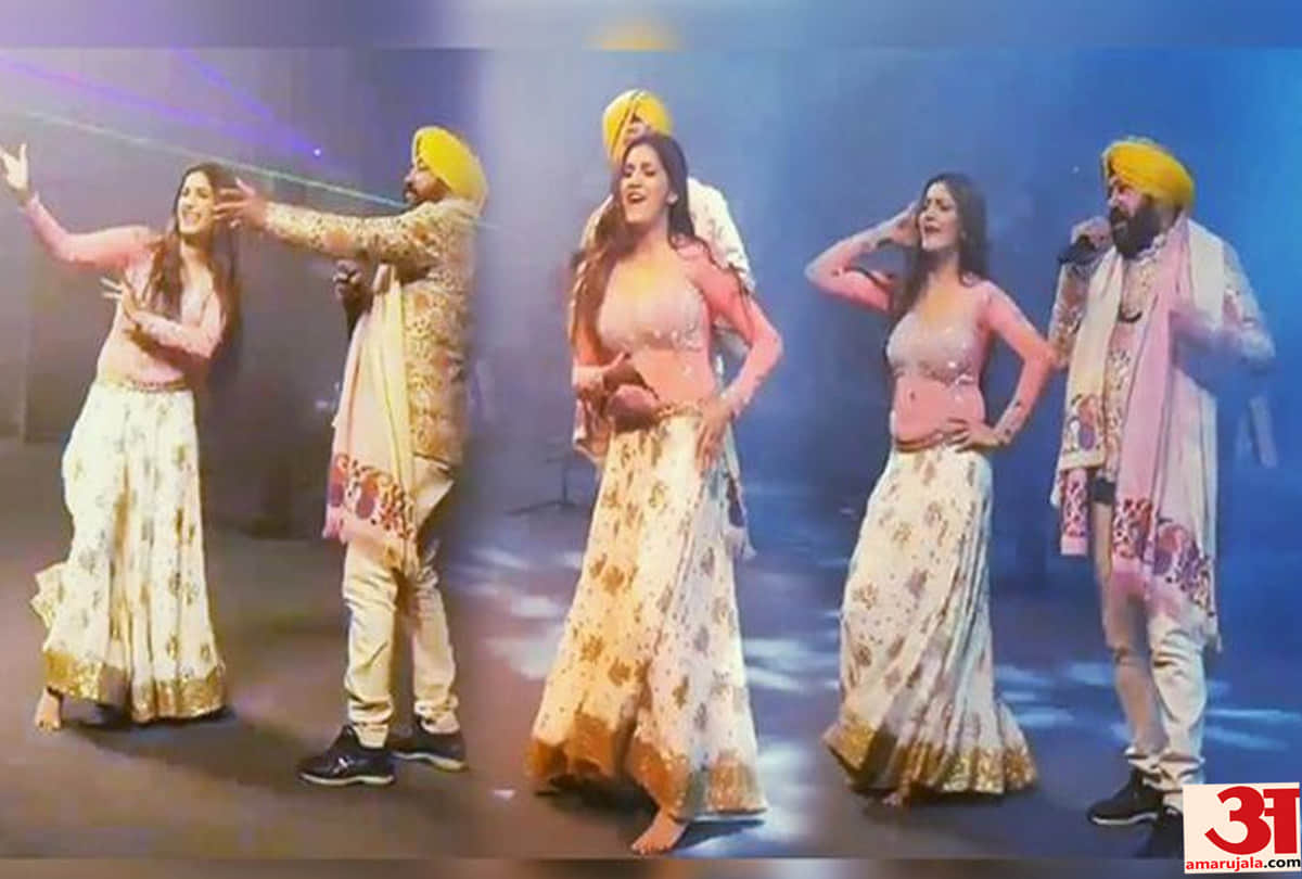 Sapna Chaudhary's dance video viral, she dances in style of Amitabh