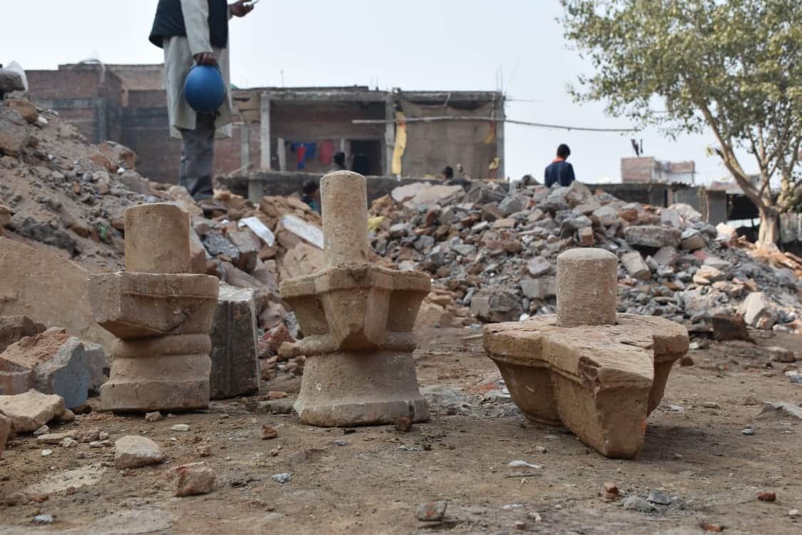 shiva lingam thrown in dump is just in under plan of  communal disharmony