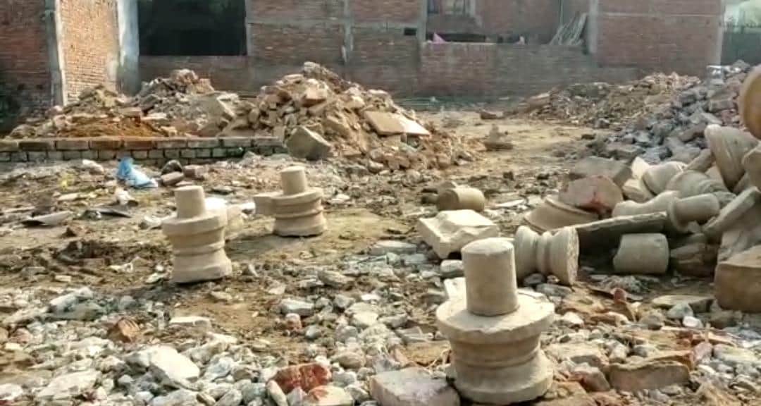 shiva lingam thrown in dump is just in under plan of  communal disharmony