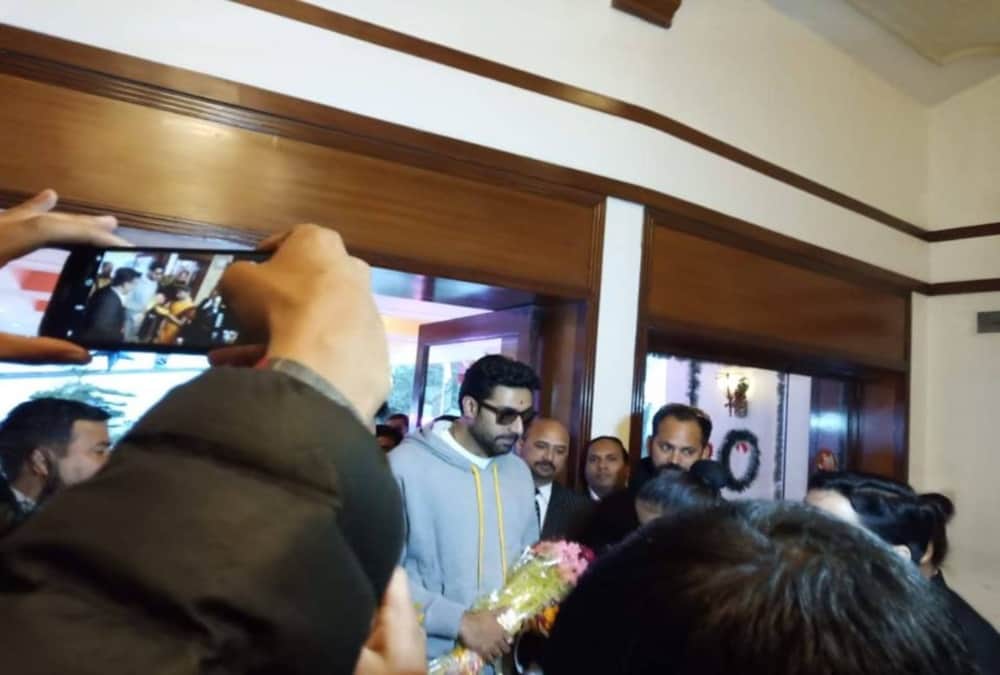 Abhishek Bachchan arrives Uttarakhand For web series shooting in nainital