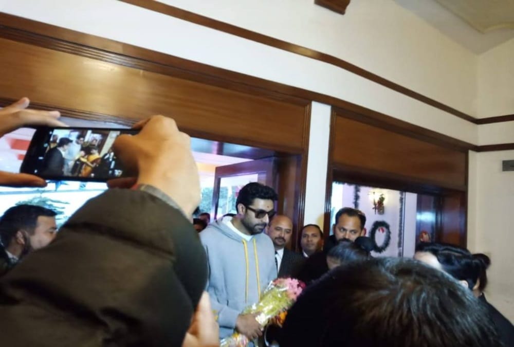 Abhishek Bachchan arrives Uttarakhand For web series shooting in nainital