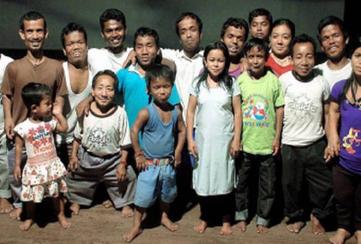 an entire Amar Gaon village for dwarves in Assam, meet all baua