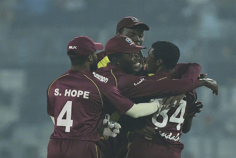 lewis and paul star as west indies won series by 2-1 against bangladesh at Dhaka