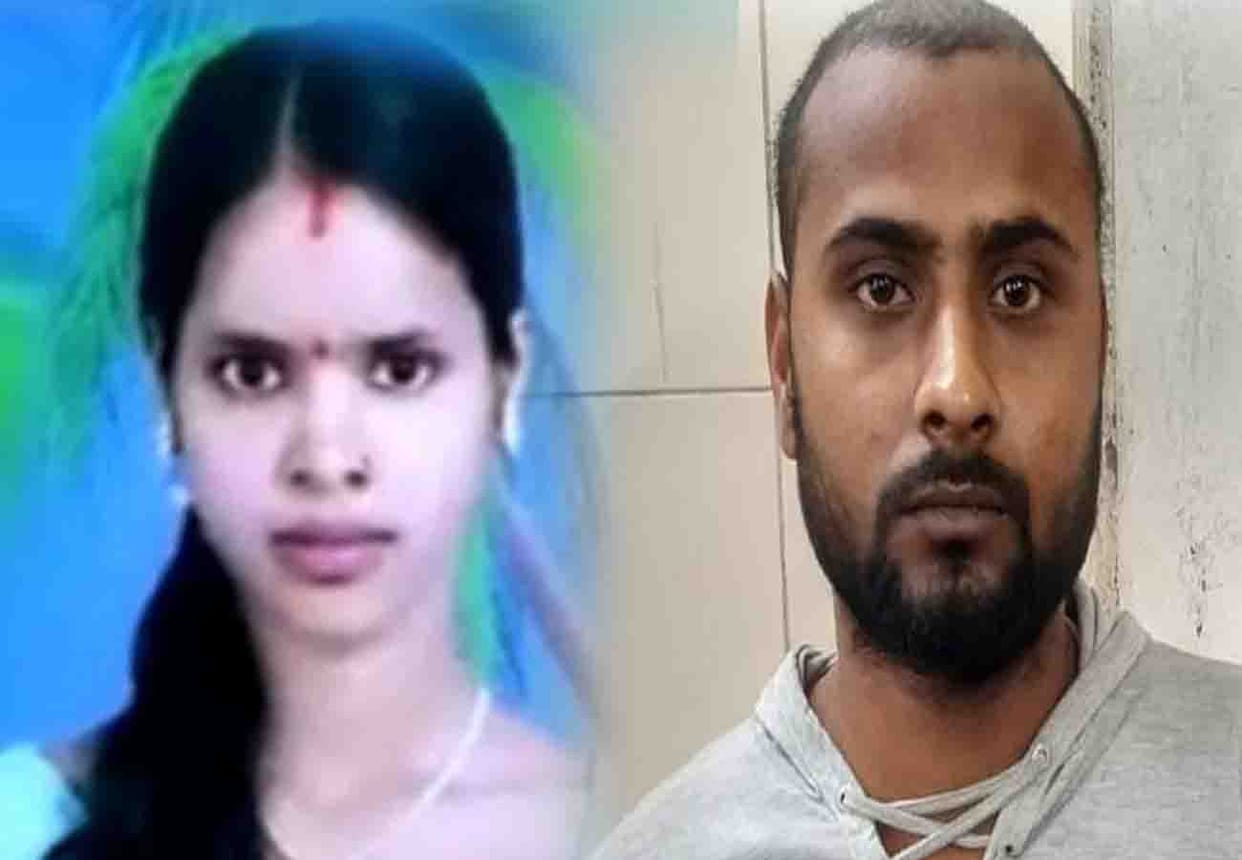 husband murdered wife in moving train in kanpur