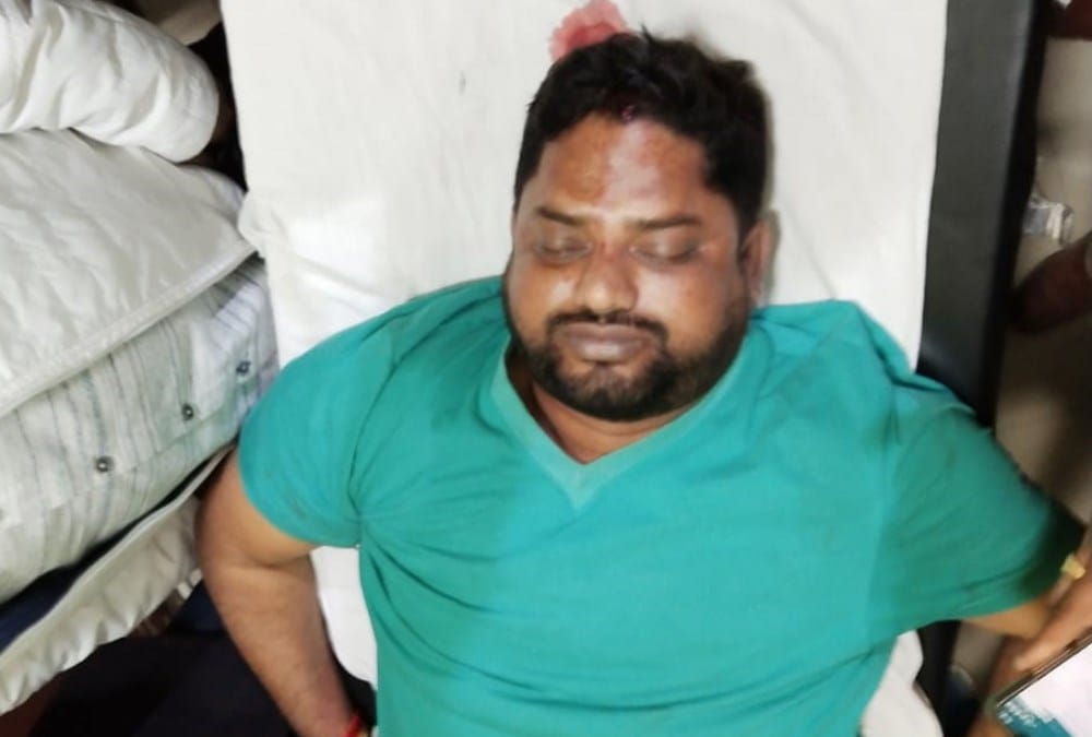 gram pradhan murdered in ayodhya today.
