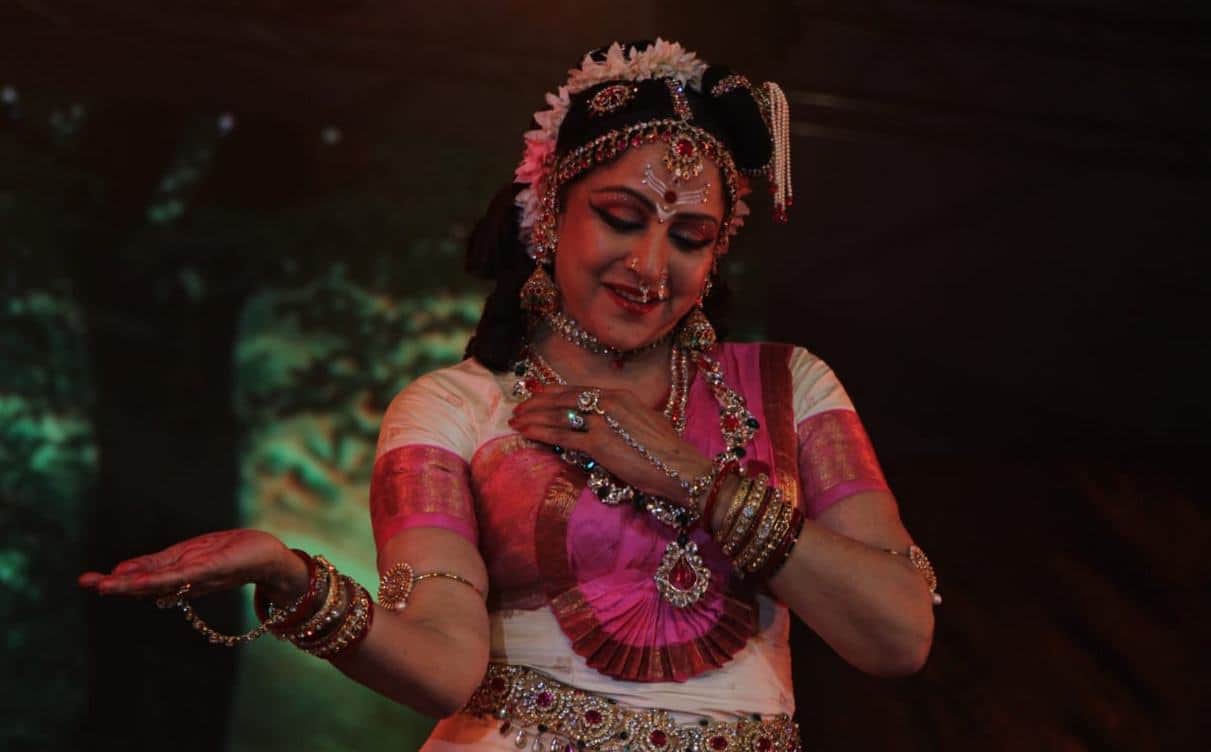 Hema malini performed as goddess durga at markenday mahadev mahotsav