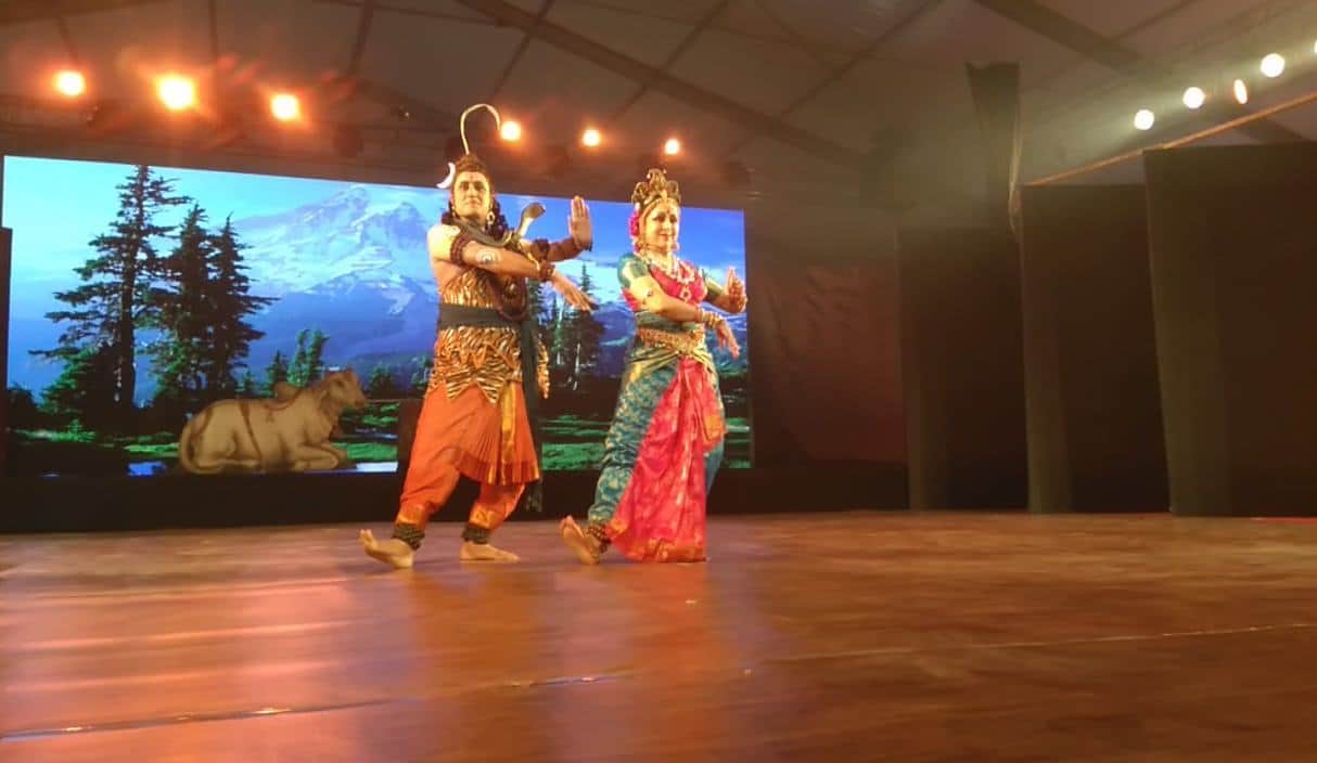 Hema malini performed as goddess durga at markenday mahadev mahotsav