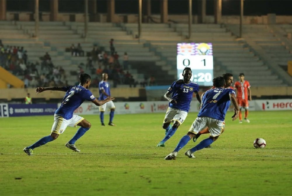 Real kashmir beat chennai city by 1-0 in i leauge