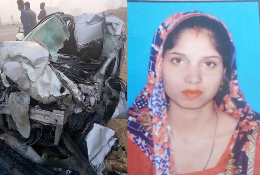 Pregnant woman killed in accident before give birth child 