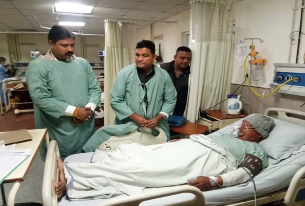 Congress Mla govind singh kunjwal Refer to higher center after heart attack
