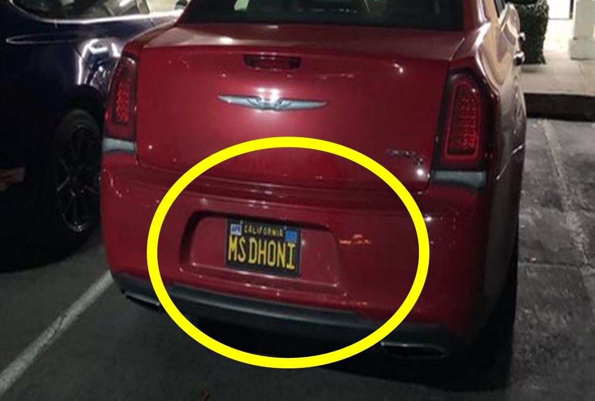 MS Dhoni fan in Los Angeles pays unique tribute to former India skipper