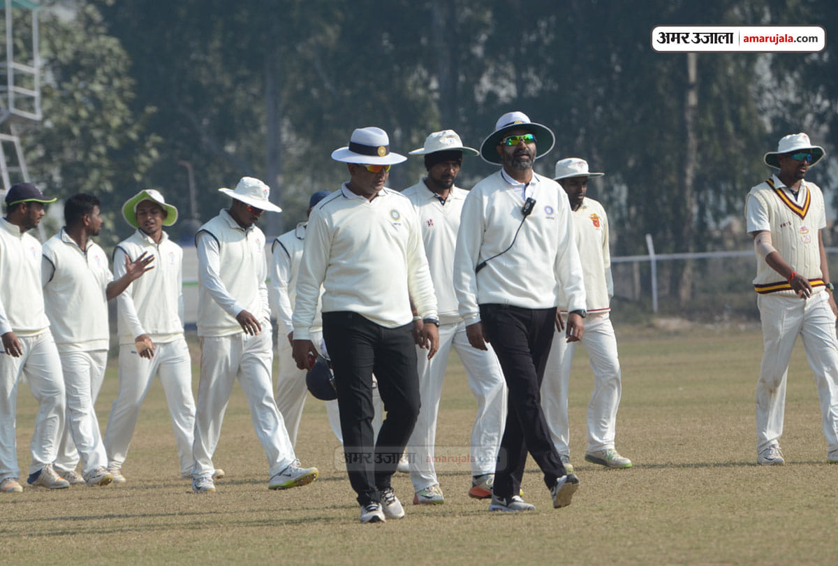 ranji trophy match between orissa and jammu kashmir day one played in jammu