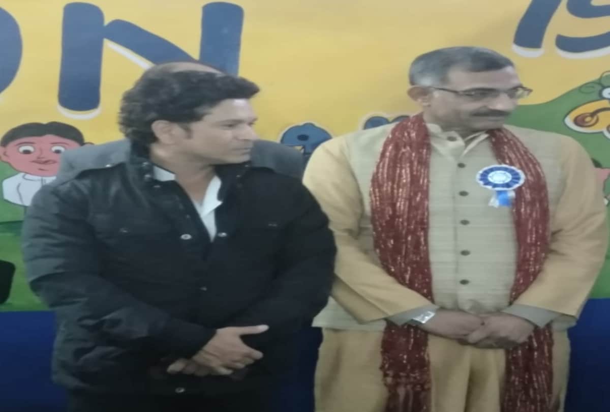 Bharat Ratna and great cricketer Sachin Tendulkar in una of himachal