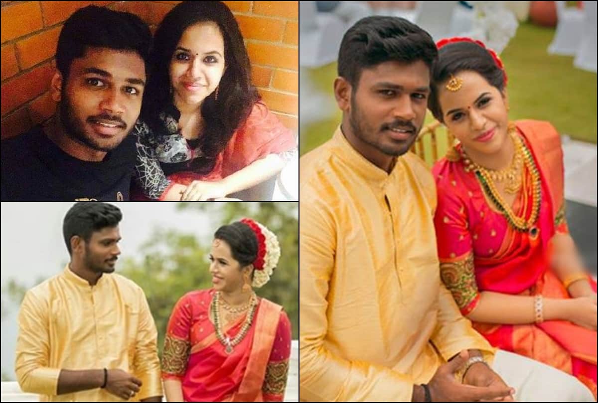 Sanju Samson gets married to longtime girlfriend Charulatha, See Pics