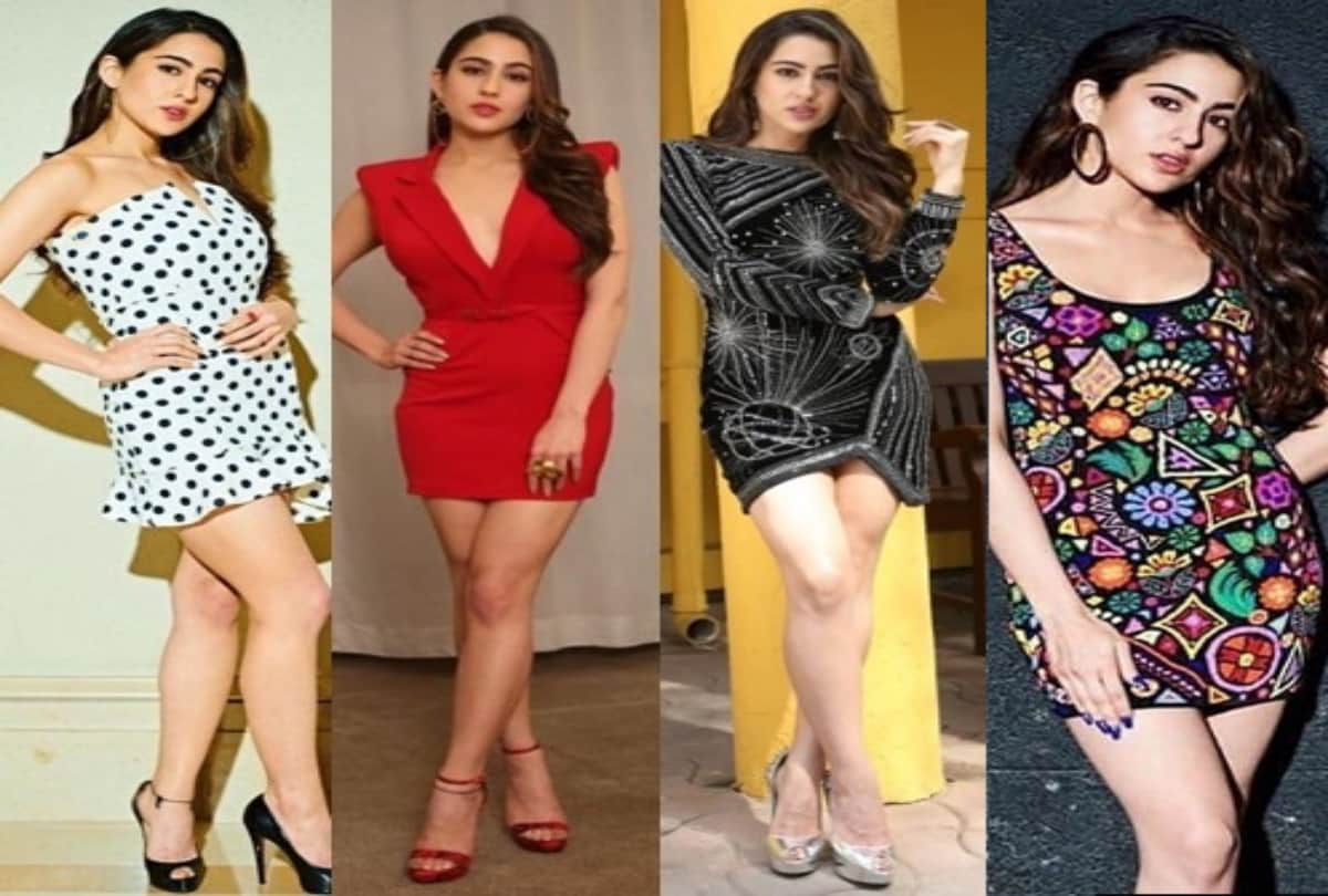 Sara Ali Khan stunning look during promotion of Simmba