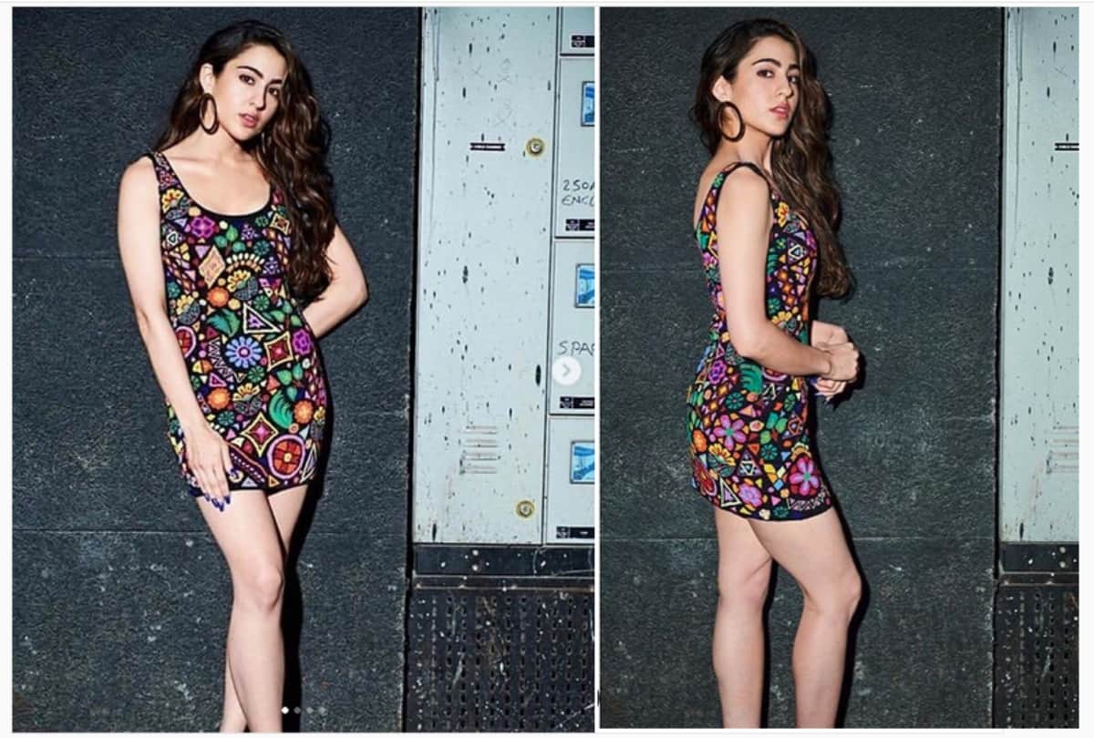 Sara Ali Khan stunning look during promotion of Simmba