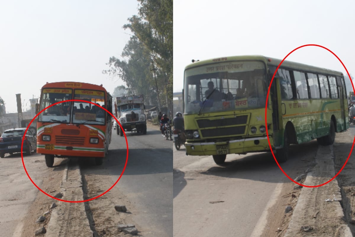 Roadways drivers applying dangerous way to reduce distance in meerut taking increased rent