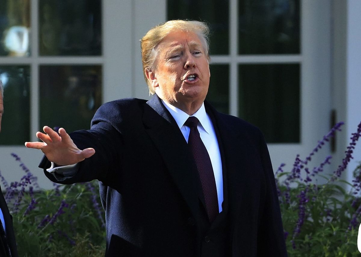 US President Donald Trump