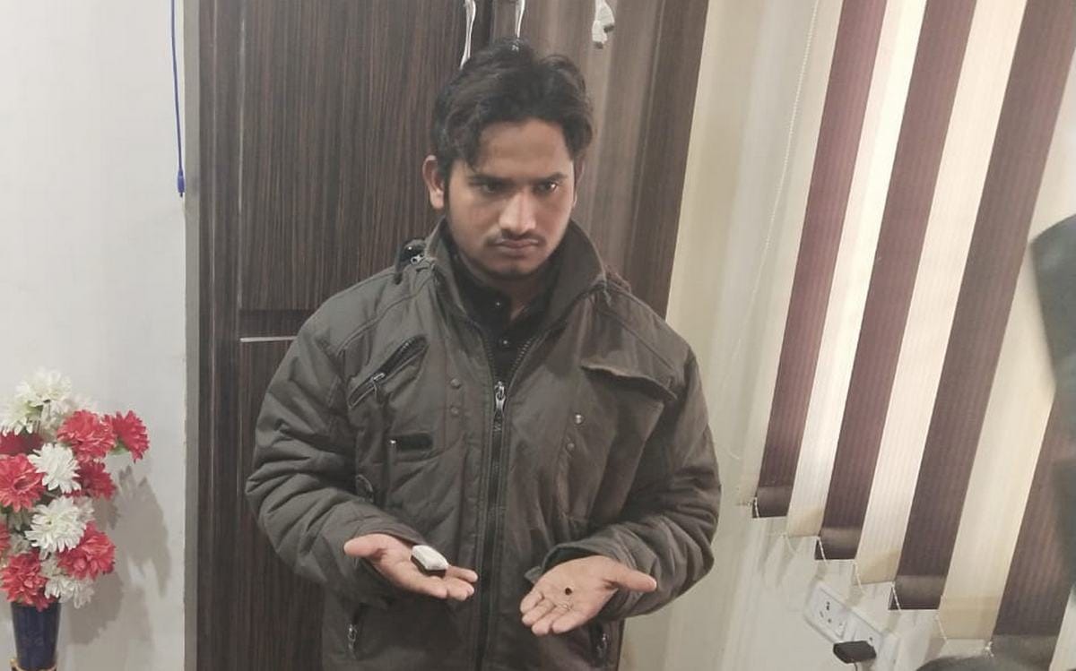 Block development officer examination candidate caught with electronic equipment