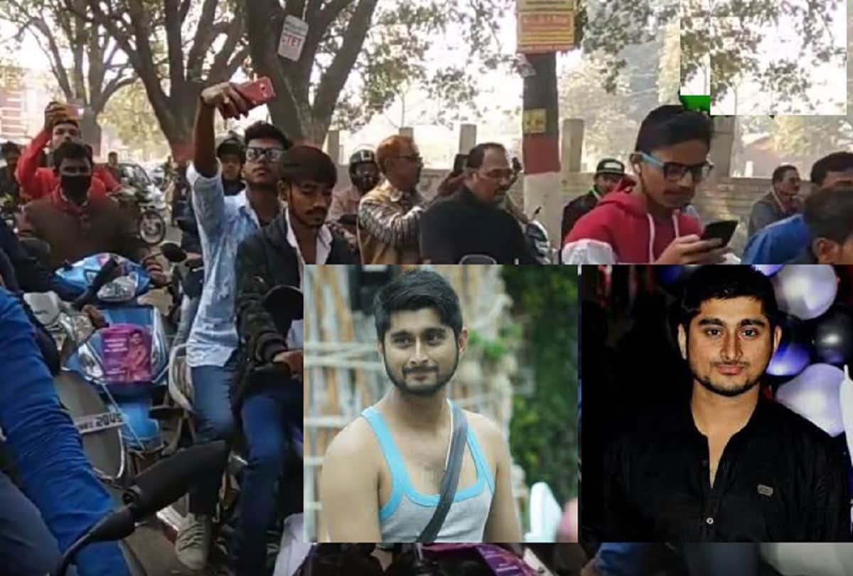 bigg boss deepak thakur supporters run a bike rally in the town