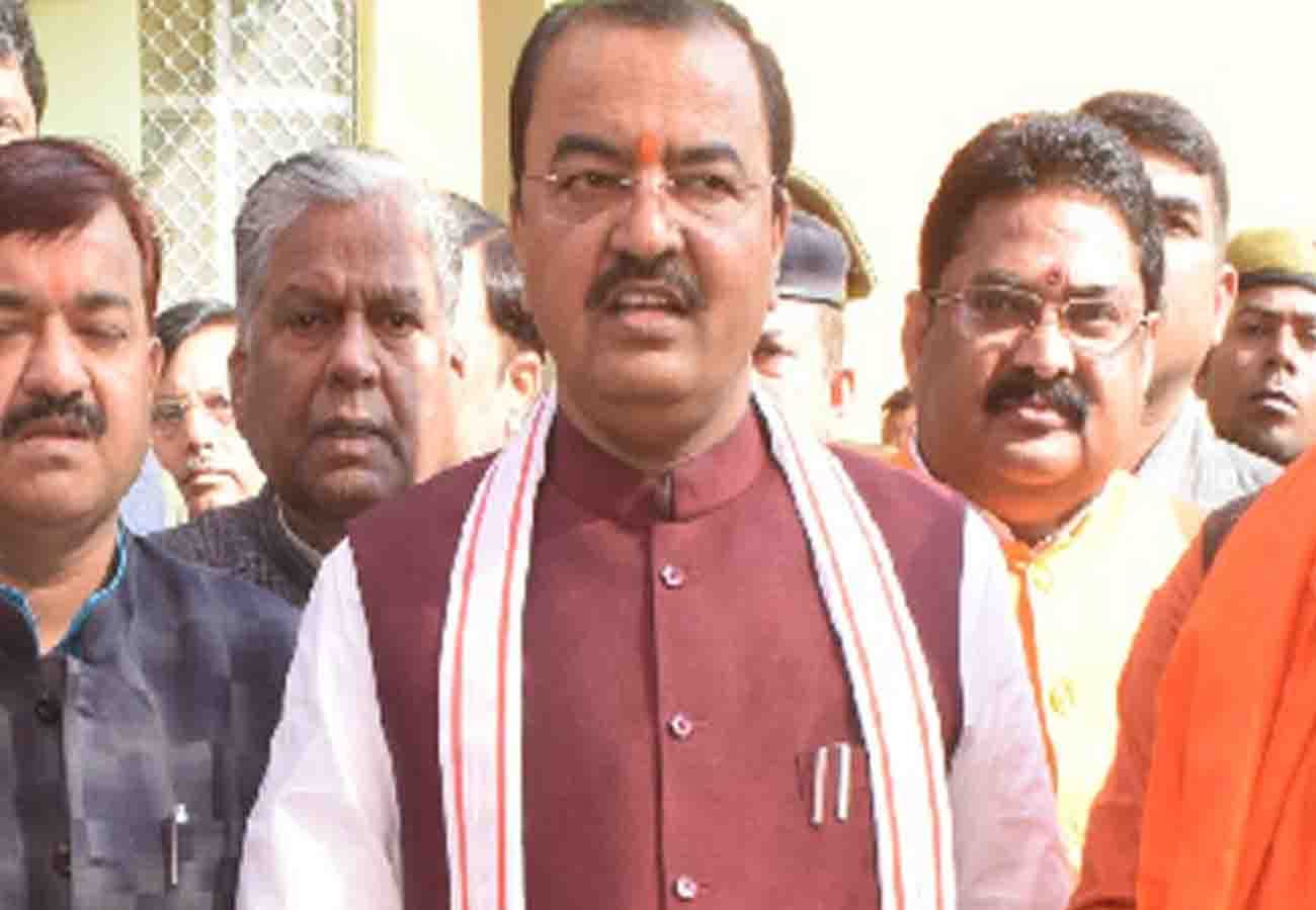 Keshav Prasad Maurya targets congrees and alliance