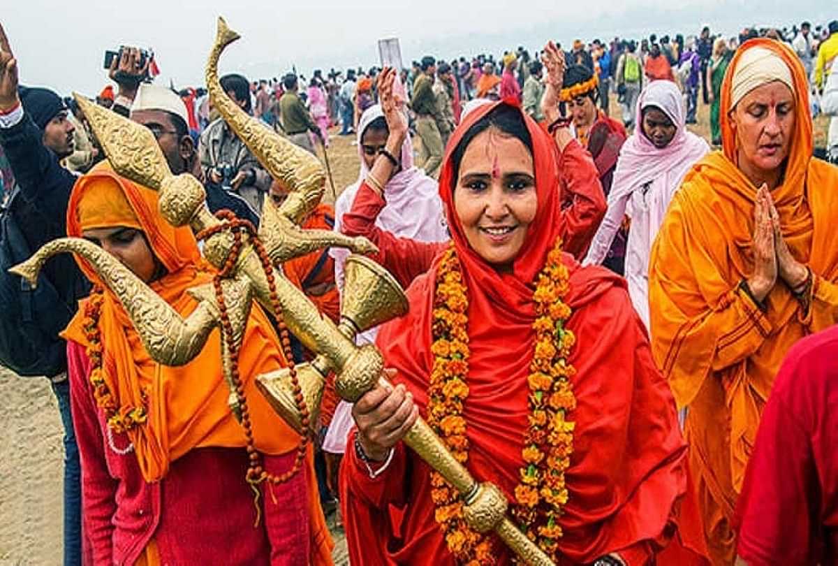 Kumbh Mela 2019 Surprising Facts About Female Naga Sadhus, Date Of Shahi Snan Date And Royal Bath - Amar Ujala Hindi News Live - Kumbh Mela 2019 :महिला नागा साधुओं की रहस्यमय