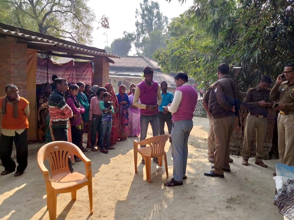 Dharmantaran game begain in jaunpur police stop pray