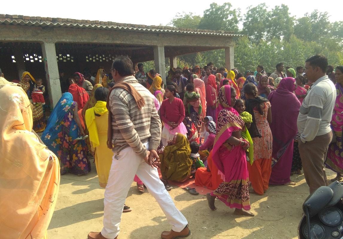 Dharmantaran game begain in jaunpur police stop pray