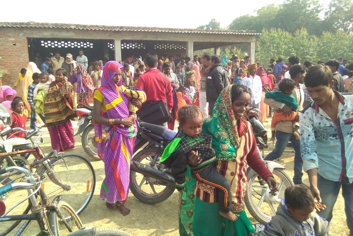 Dharmantaran game begain in jaunpur police stop pray