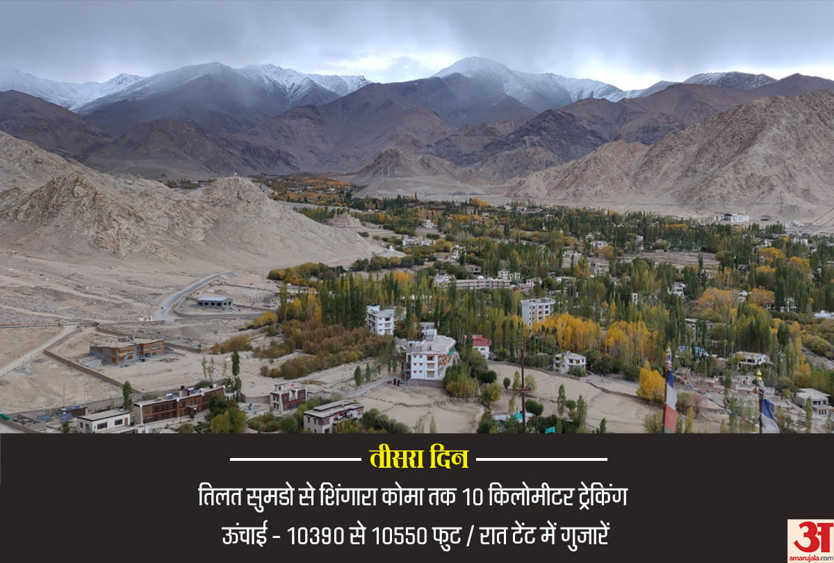 trekking at chadar trek in leh-ladakh region jammu kashmir