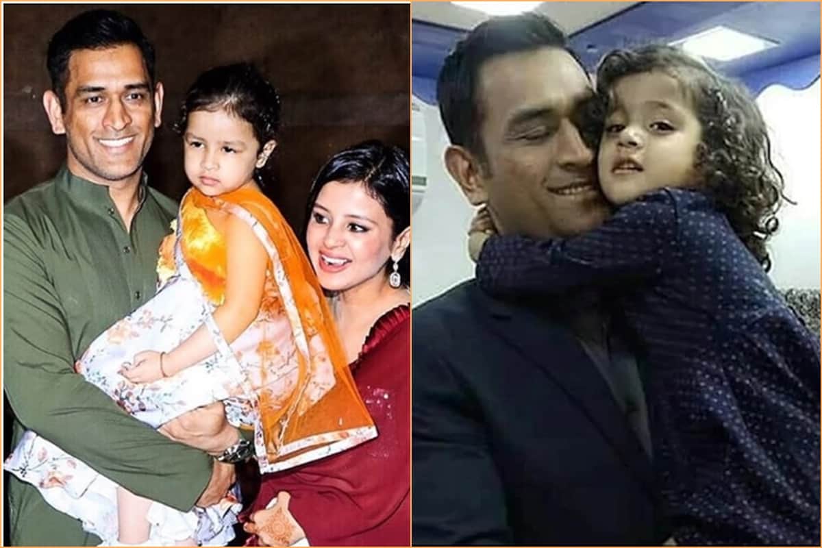 ms dhoni says to cute child girl that i live in a bus video viral
