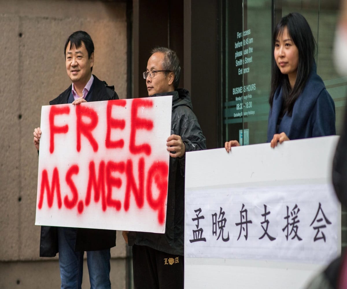 US and Canada to warn China to Release of Canadian citizens