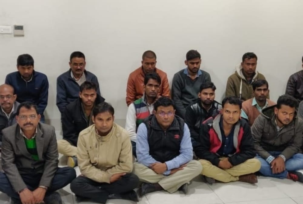 three solver arrested in upsssc examination in uttar pradesh.