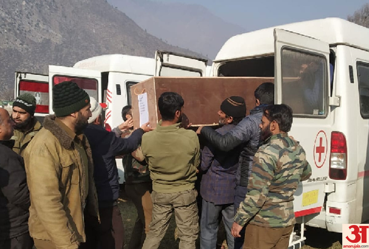 bodies of laborer reached uri baramulla who died in landslide in rudraprayag