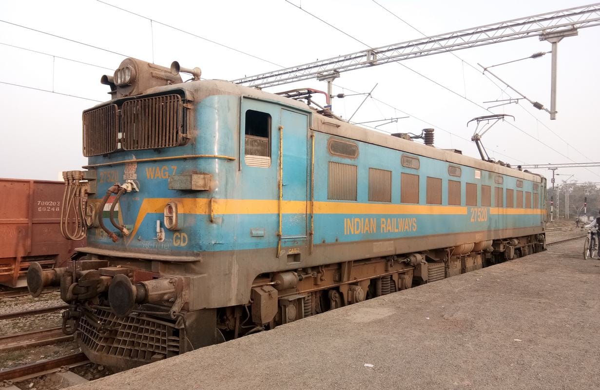 CRS tested preparations by running an electric train at a speed of 100