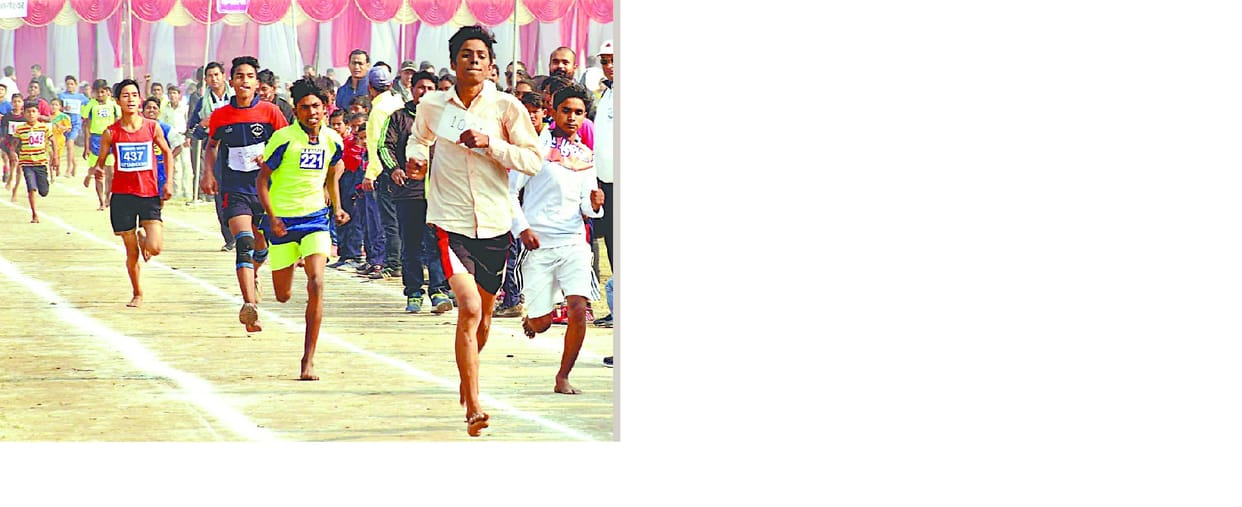 Witnessing in the 400 meter race and Arun Arlal