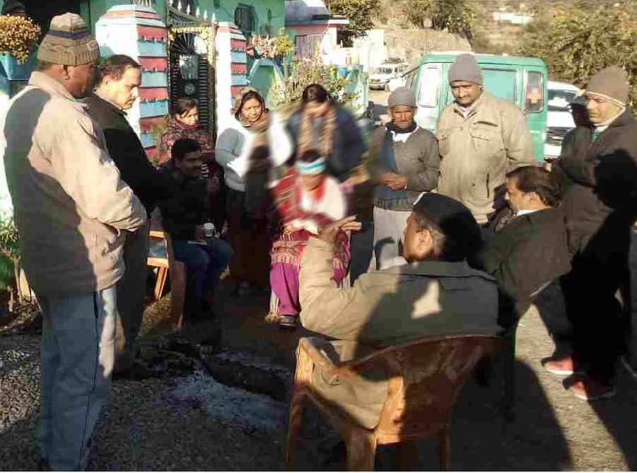 Burnt Girl student funeral in pauri emotional photos
