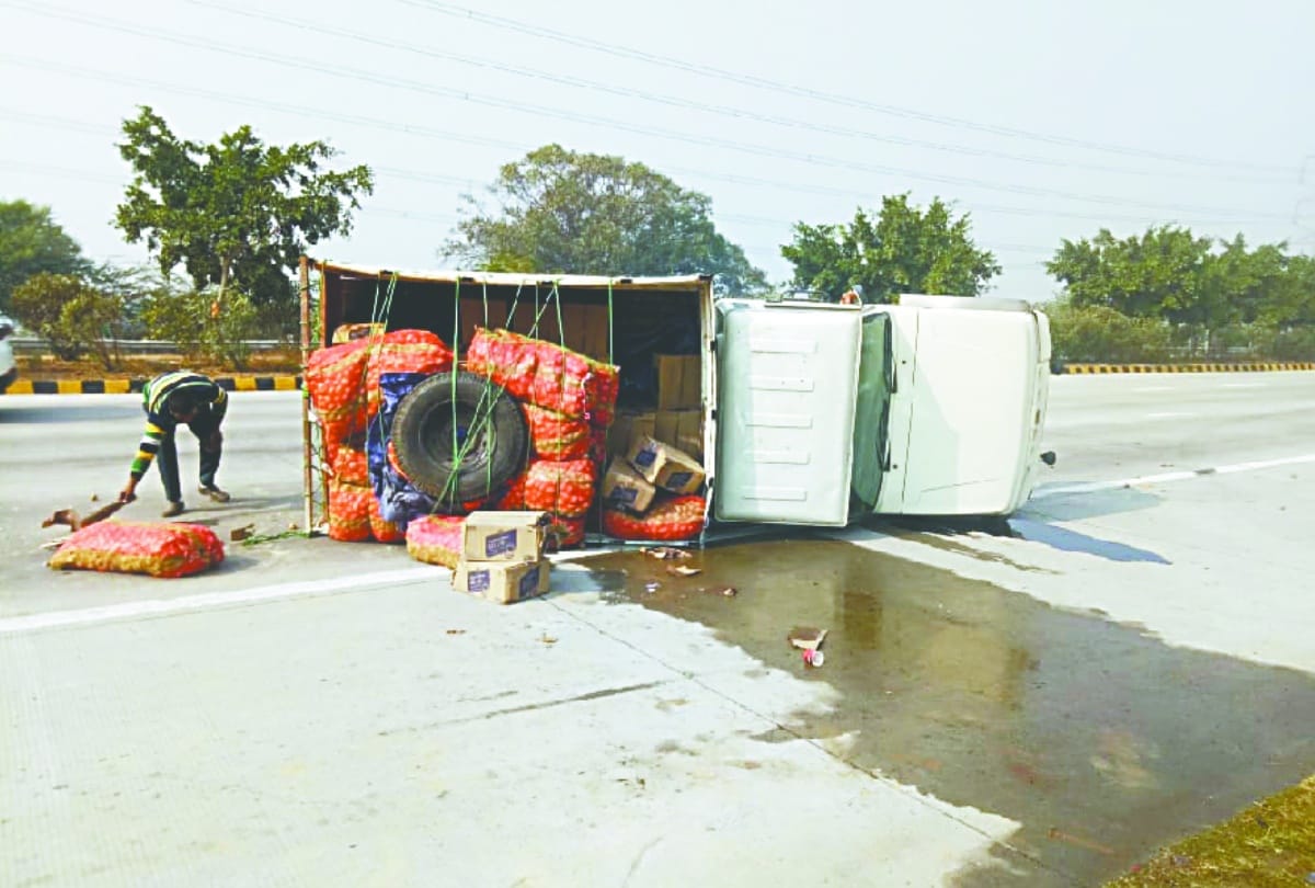 Alcohol smuggled under sacks of potatoes