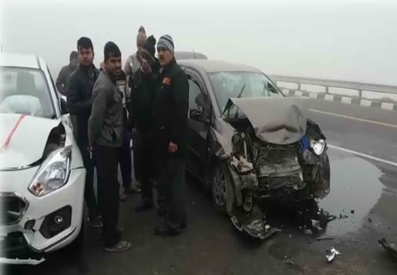 extreme painful accidents 2018 at express way