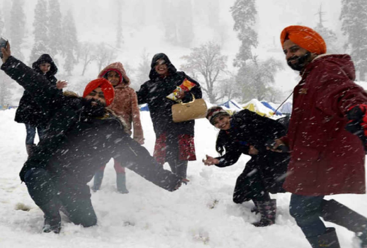dalhousie snowfall in winter time