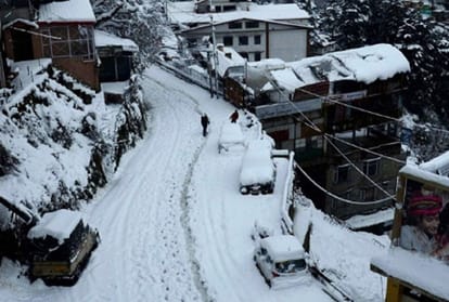 dalhousie snowfall in winter time