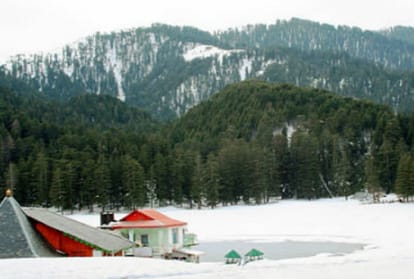 dalhousie snowfall in winter time