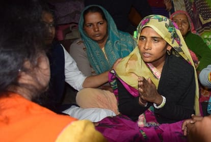 sanjali murder case mother anita sit on strike for justice
