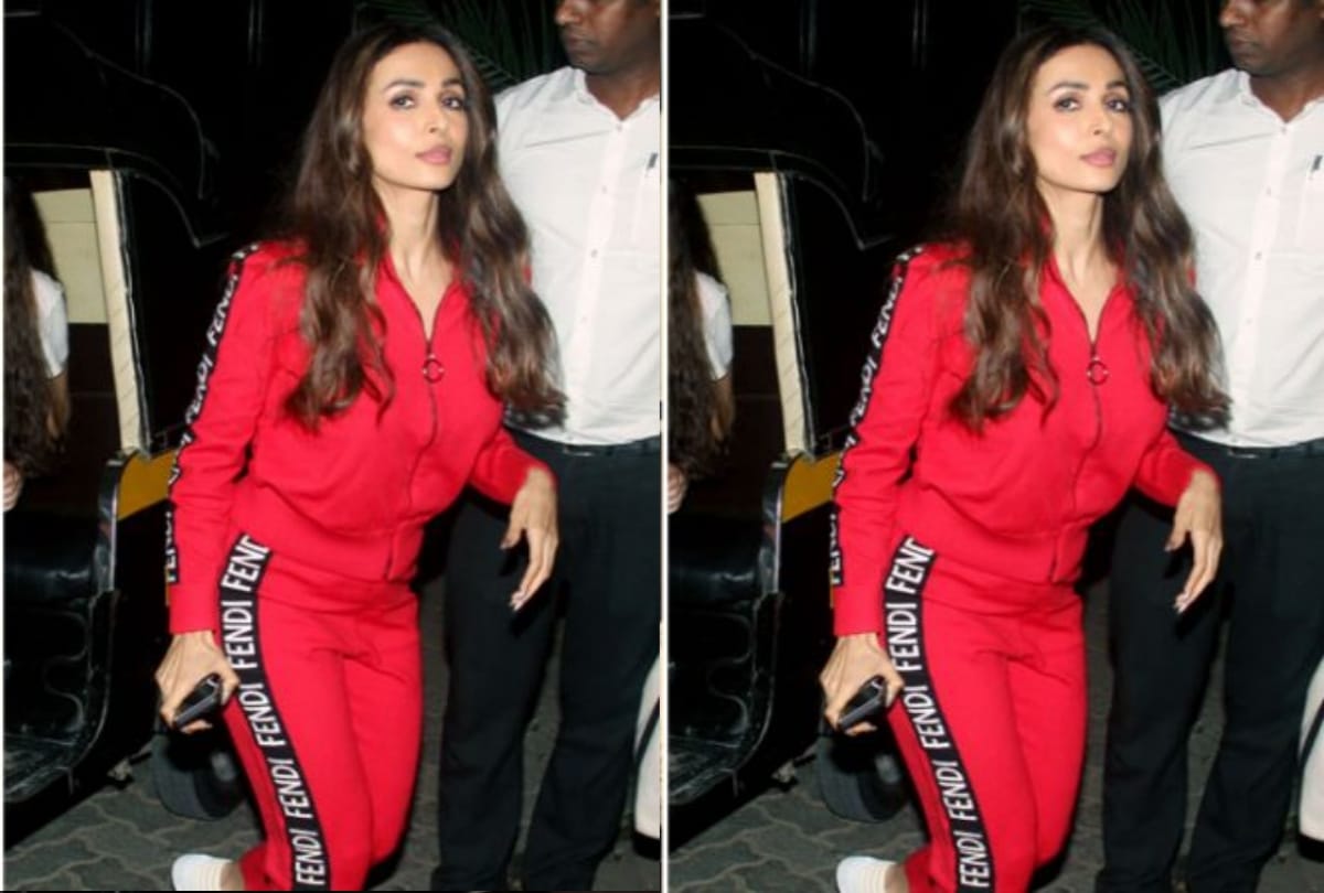 Malaika Arora spotted with her friend in auto rickshaw in a Fendi tracksuit